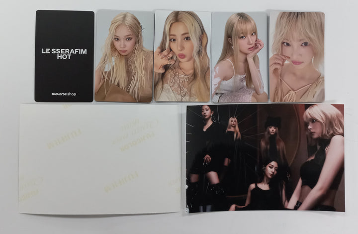 LE SSERAFIM THE HOT HOUSE 2025 S/S - POP-UP Weverse Shop PICK-UP Event Photocard [25.3.14]