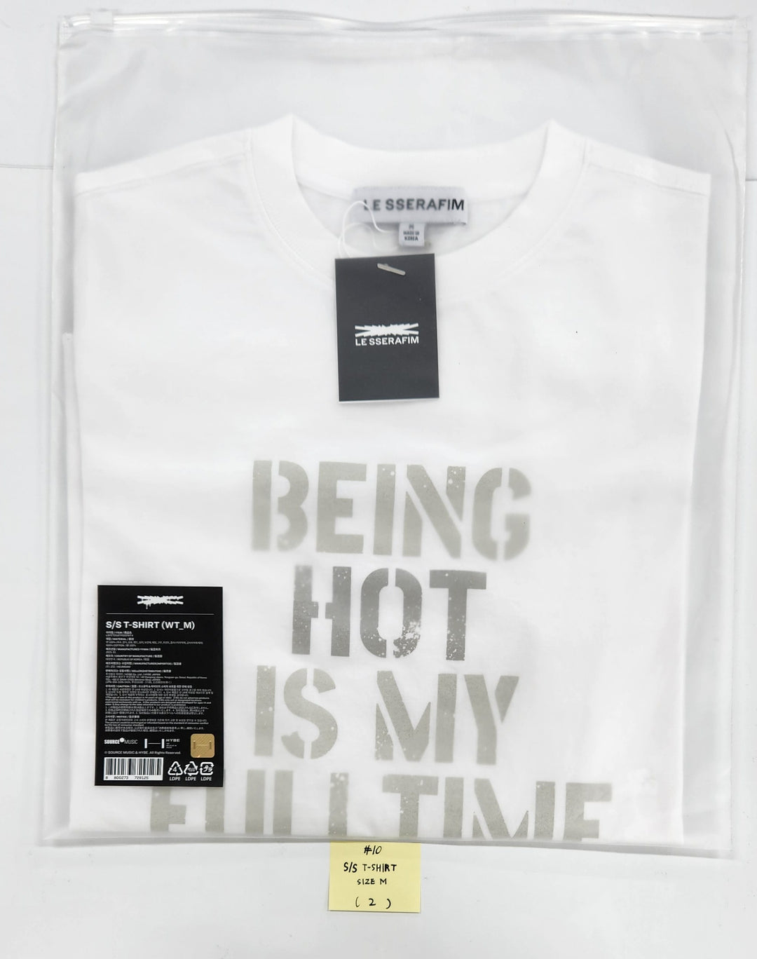 LE SSERAFIM THE HOT HOUSE 2025 S/S - POP-UP Official MD [25.3.14]