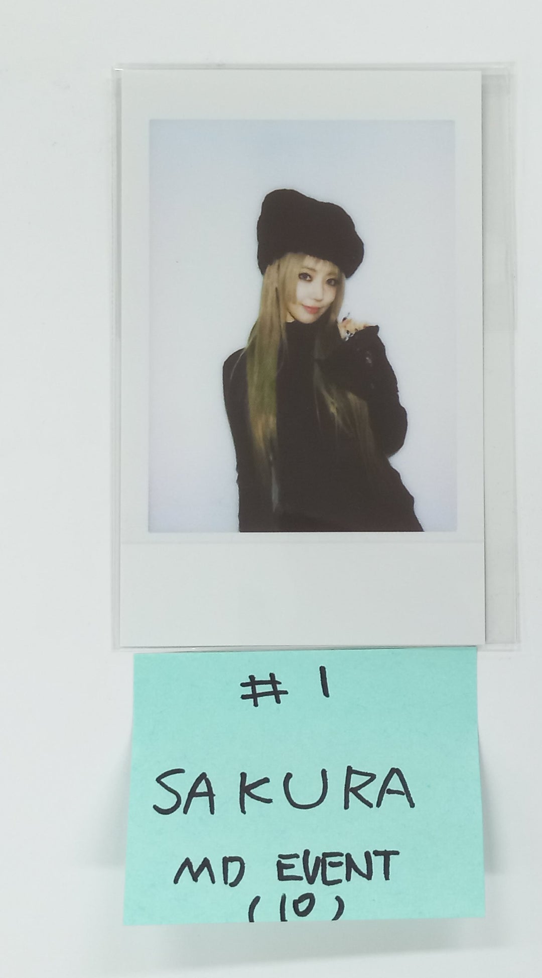 LE SSERAFIM THE HOT HOUSE 2025 S/S - POP-UP MD Event Polaroid Type Photocard [25.3.14]