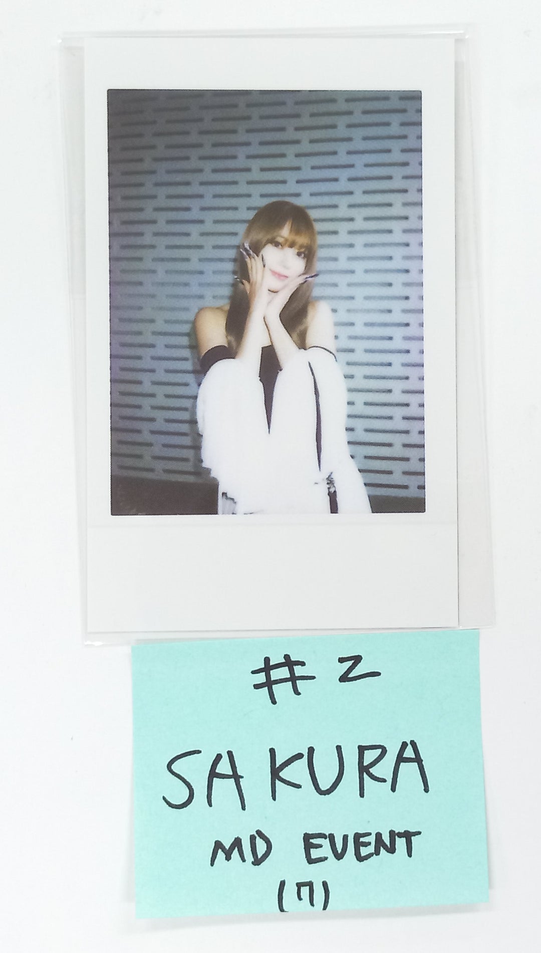 LE SSERAFIM THE HOT HOUSE 2025 S/S - POP-UP MD Event Polaroid Type Photocard [25.3.14]