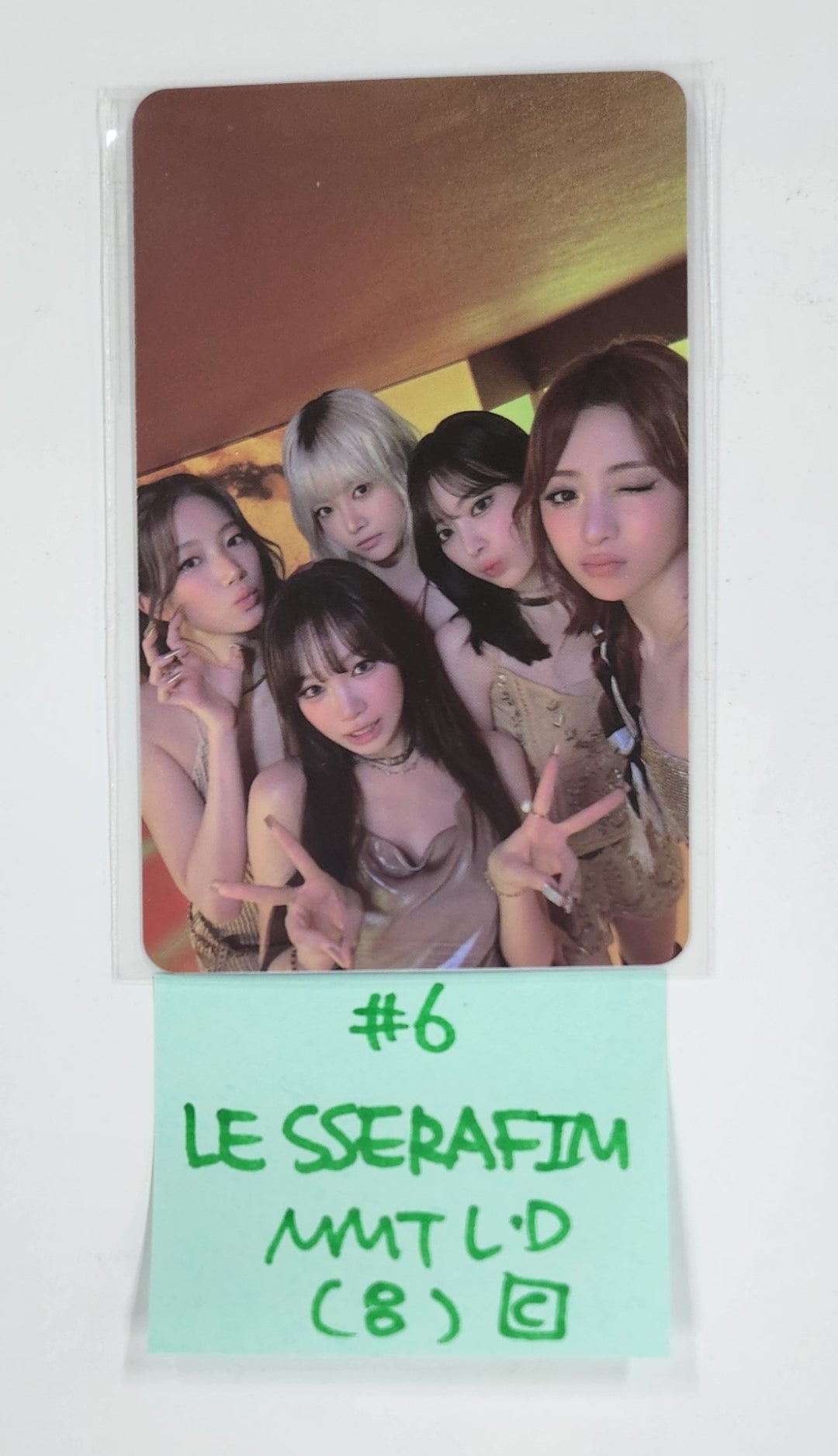 Le Sserafim "Hot" - MMT Lucky Draw Event Photocard [Compact Ver.] [25.3.14]