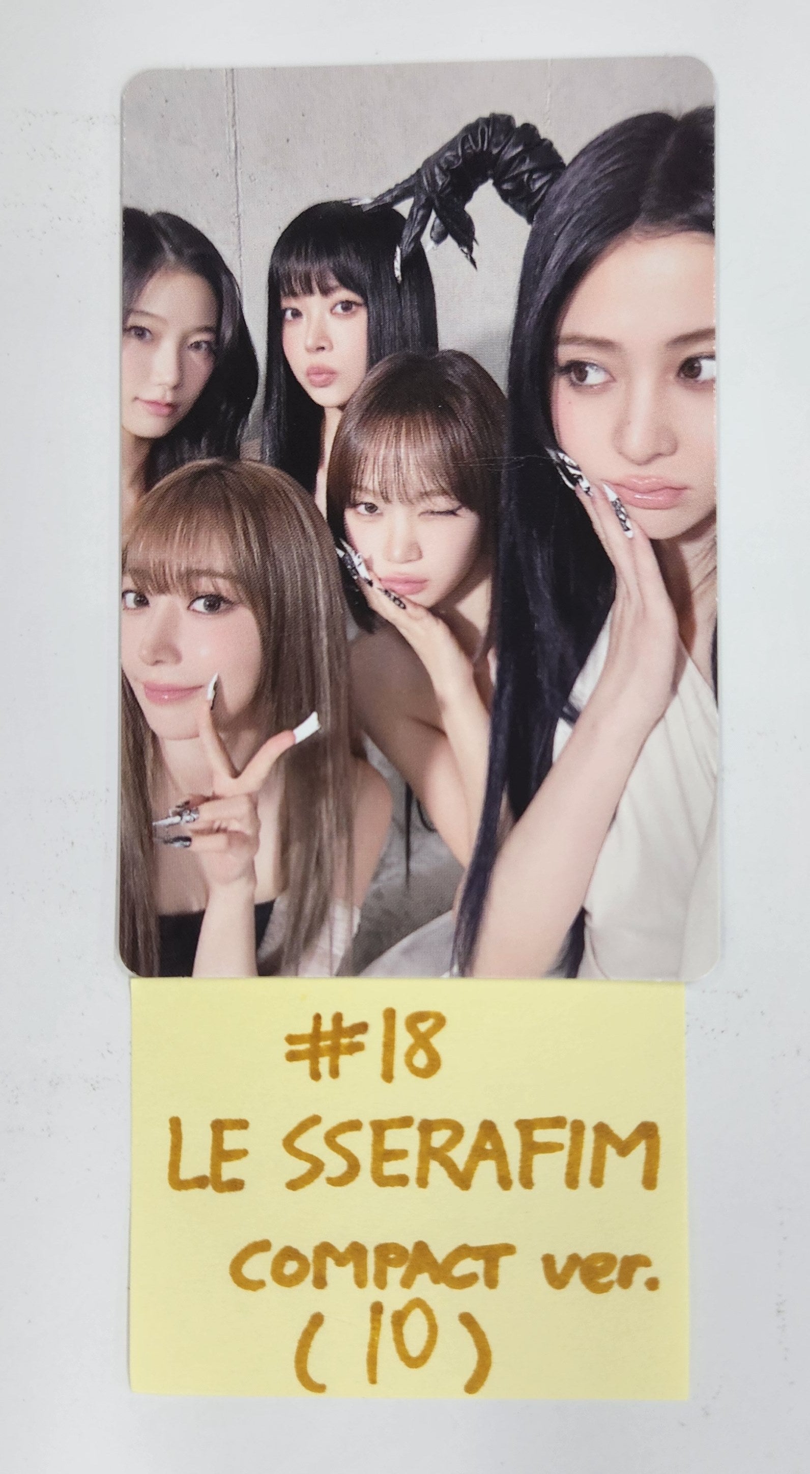 LE SSERAFIM HOT Ktown4u対面サイン サクラ トレカ - メルカリ