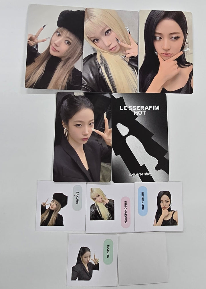 Le Sserafim "Hot" - Weverse Shop Pre-Order Benefit Photocard [Compact Ver.] (Restocked) [25.3.17]