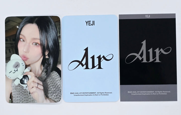 YEJI (Of ITZY) "Air" - Soundwave Pre-Order Benefit Photocard [25.3.17]