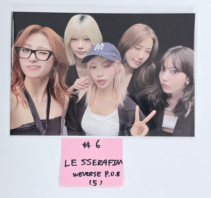 Le Sserafim "Hot" - Weverse Shop Pre-Order Benefit Photocard [25.3.18]