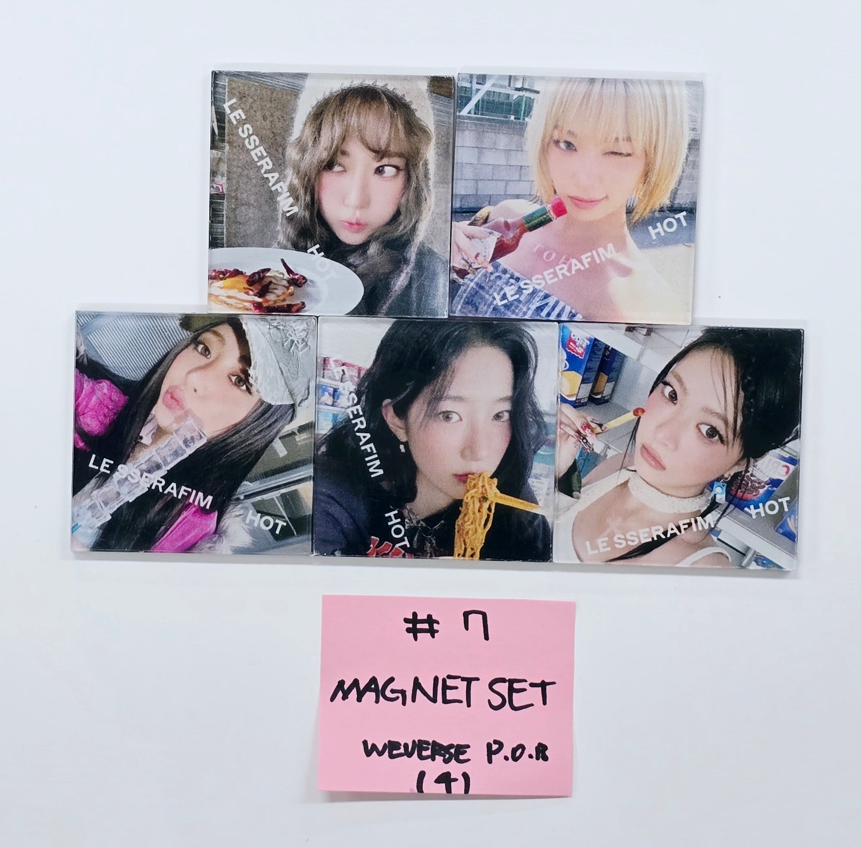 Le Sserafim HOT weverse 特典 トレカ 60枚セット Le Sserafim HOT weverse 特典 トレカ 60枚セット