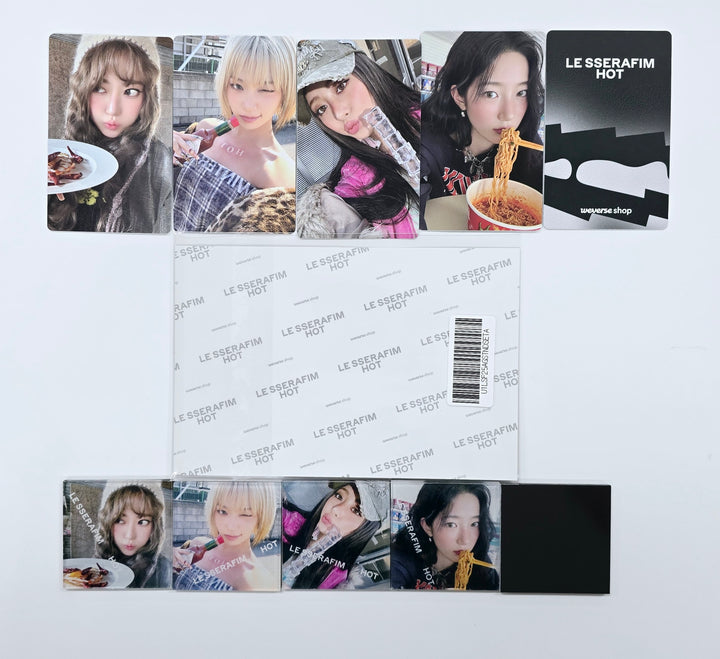 Le Sserafim "Hot" - Weverse Shop Pre-Order Benefit Photocard [25.3.18]