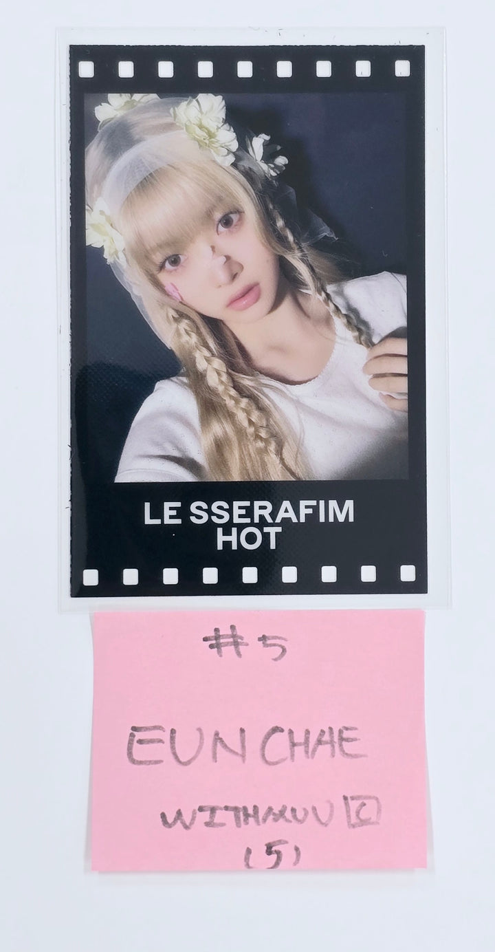 Le Sserafim "Hot" - Withmuu Pre-Order Benefit Film Photocard [Compact Ver.] [25.3.18]