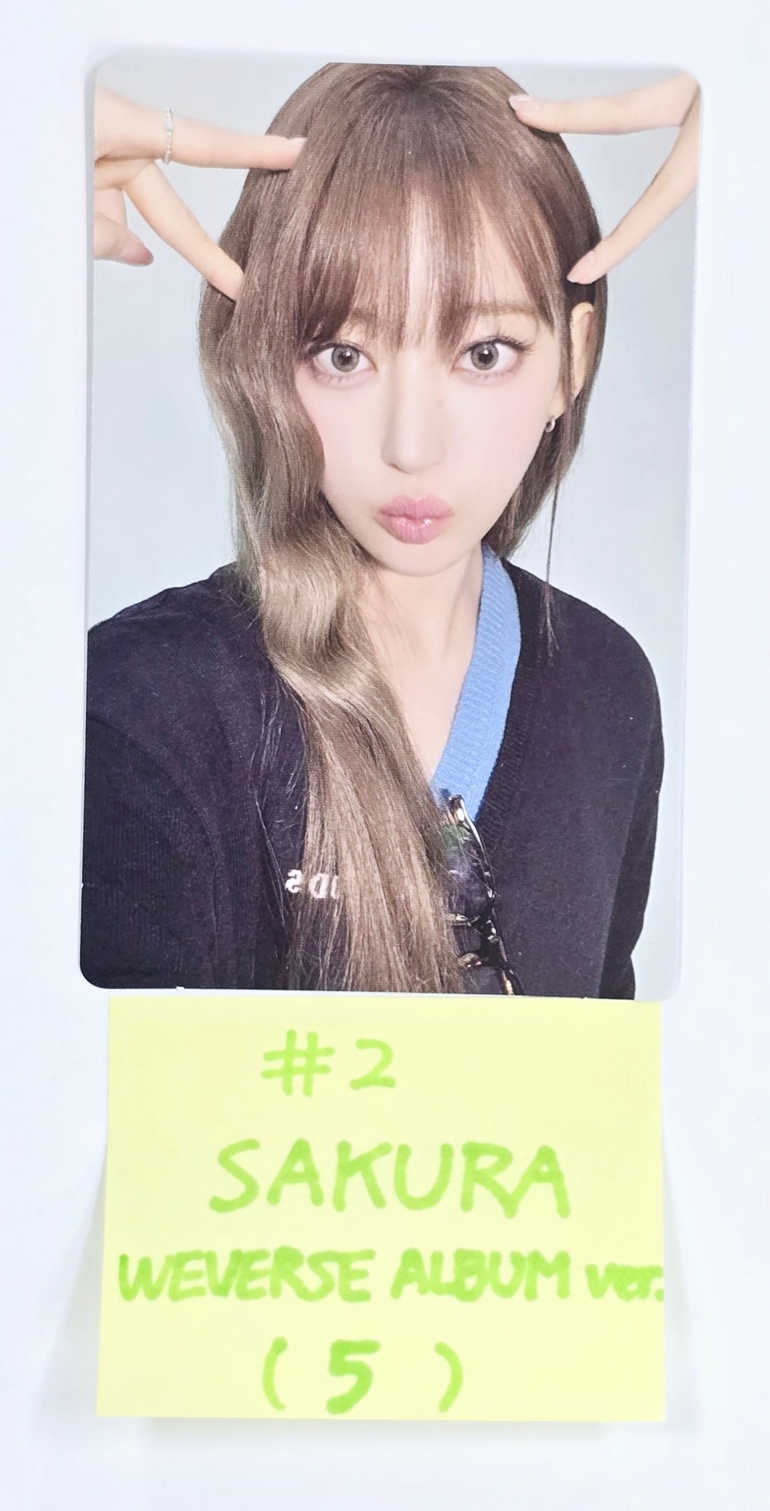 Le Sserafim "Hot" - Official Photocard [Weverse Album Ver.] [25.3.18]