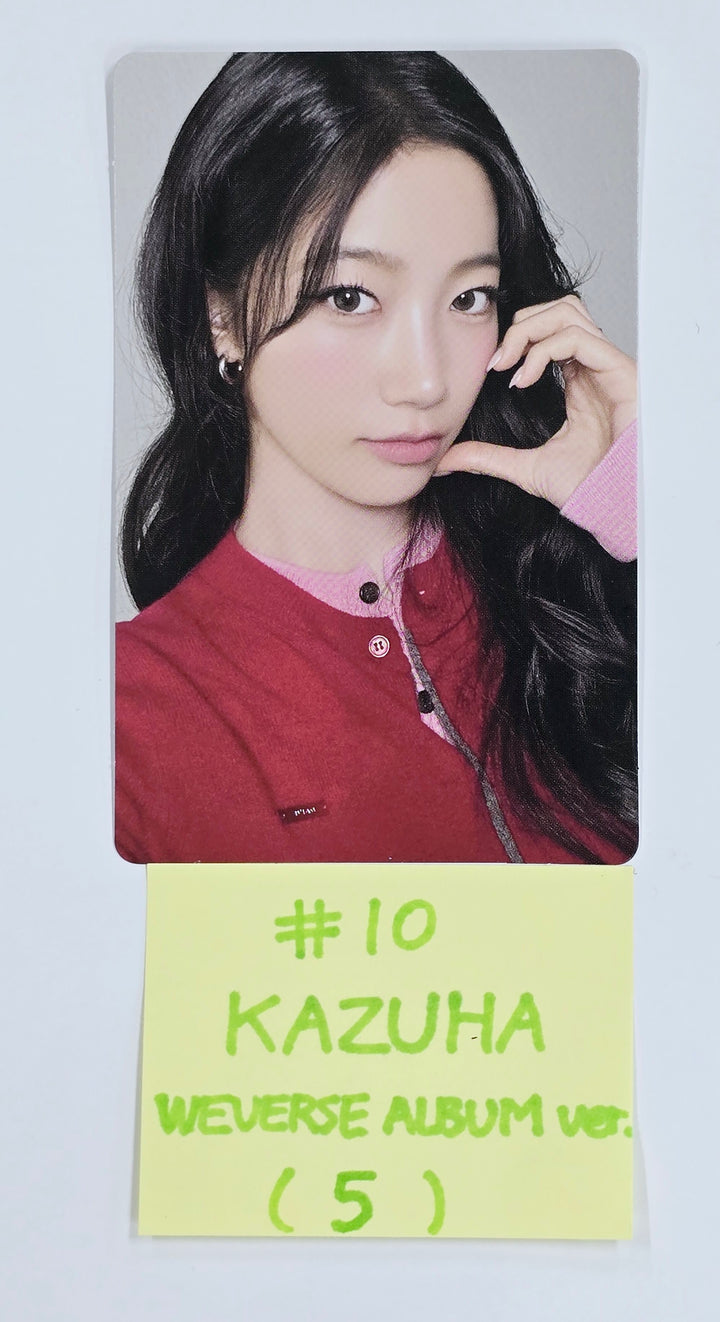 Le Sserafim "Hot" - Official Photocard [Weverse Album Ver.] [25.3.18]