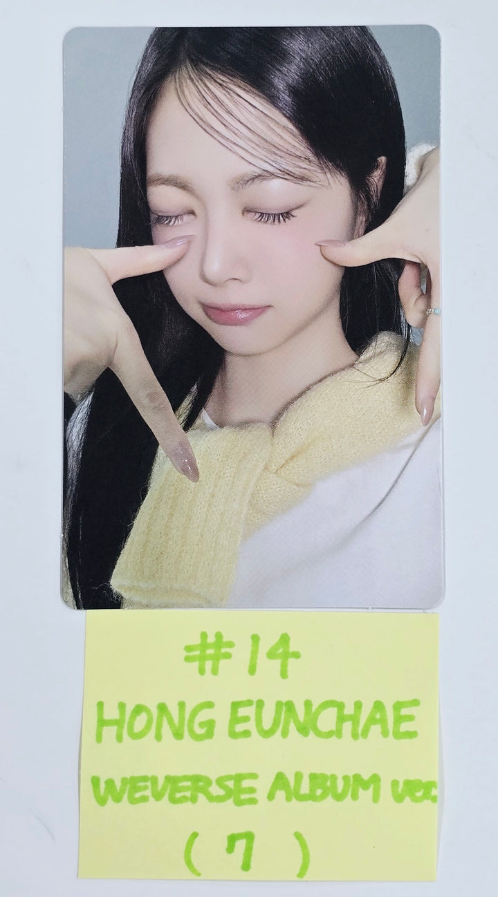 Le Sserafim "Hot" - Official Photocard [Weverse Album Ver.] [25.3.18]