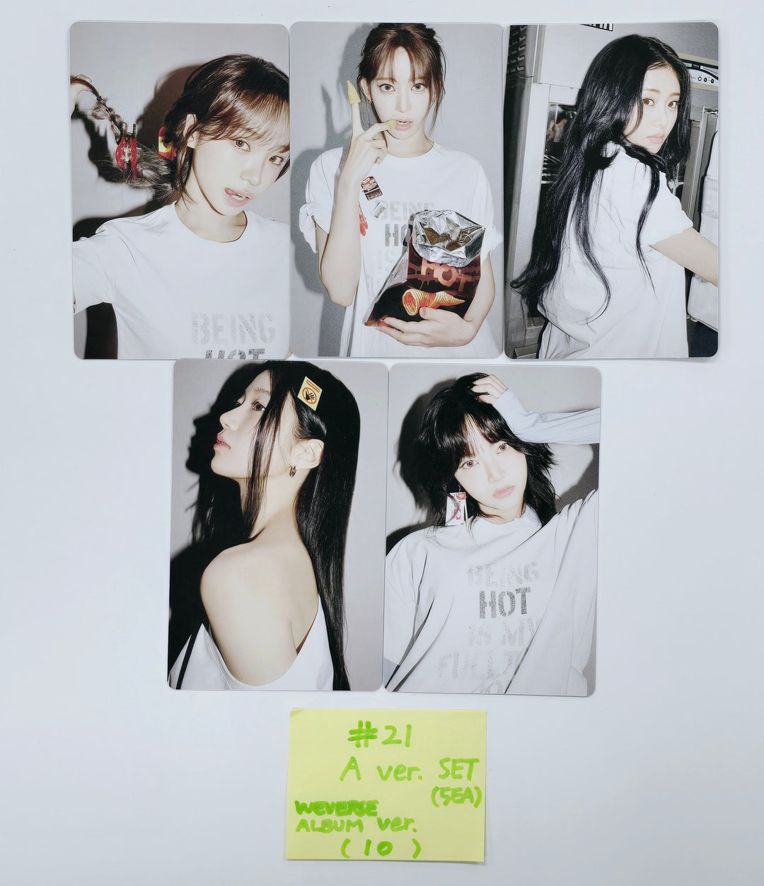 Le Sserafim "Hot" - Official Photocard [Weverse Album Ver.] [25.3.18]