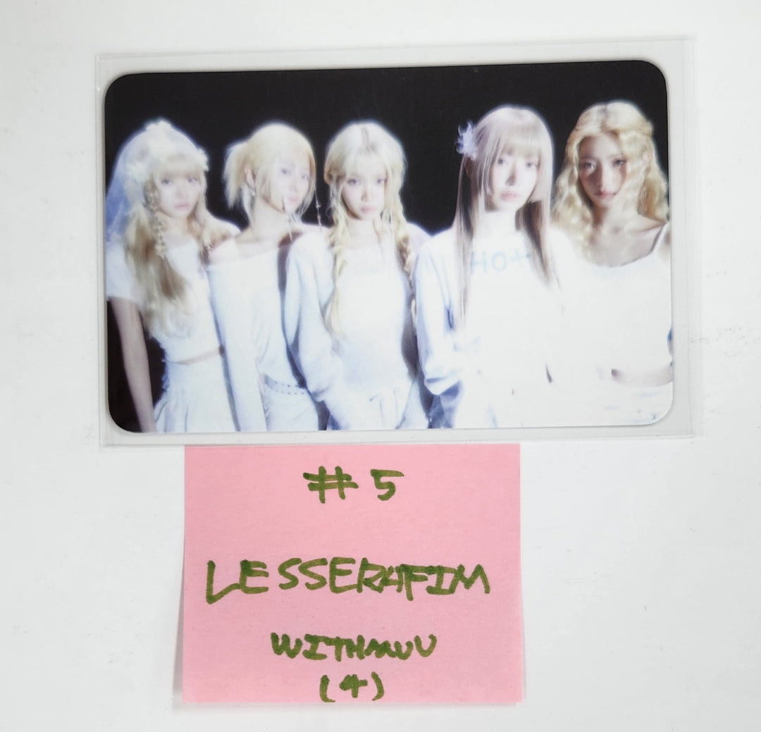 Le Sserafim "Hot" - Withmuu Pre-Order Benefit Photocard [25.3.18]