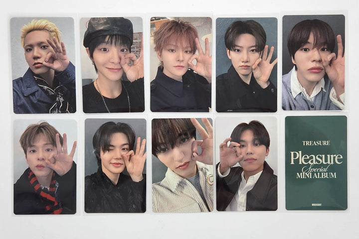 TREASURE "PLEASURE" -  Music Art Lucky Draw Event Photocard [25.3.18]