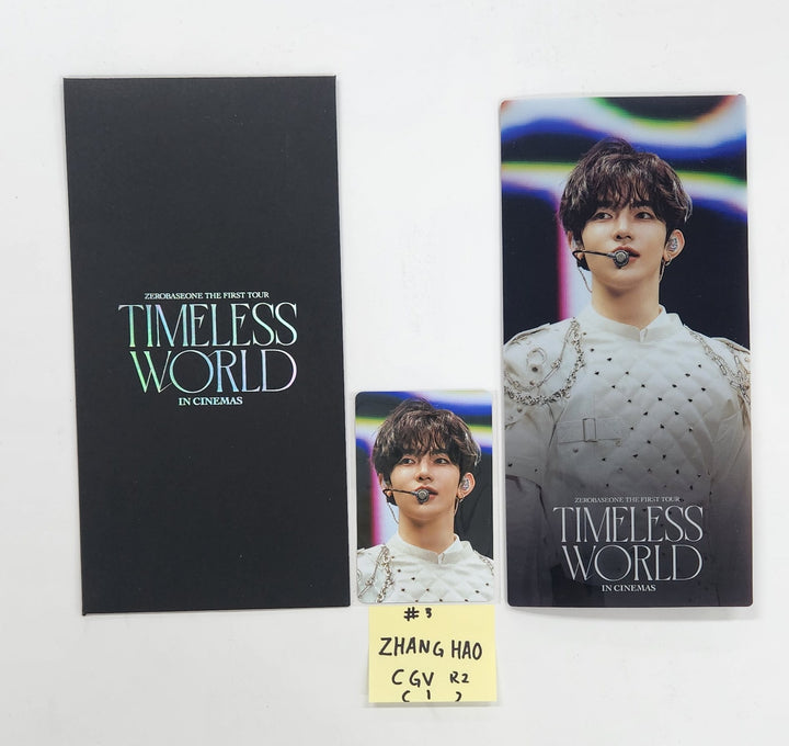 ZeroBaseOne (ZB1) The First Tour [TIMELESS WORLD] in Cinemas - CGV Event Ticket Holder + Photocard [25.3.19]