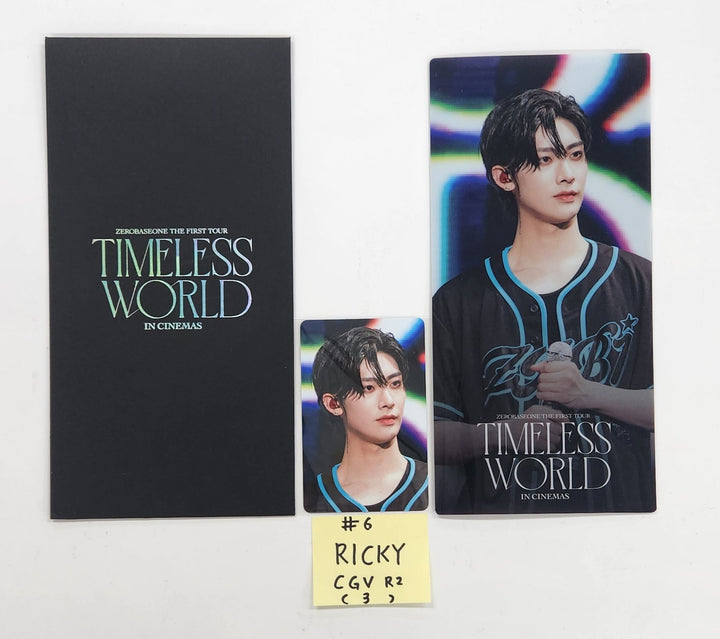 ZeroBaseOne (ZB1) The First Tour [TIMELESS WORLD] in Cinemas - CGV Event Ticket Holder + Photocard [25.3.19]