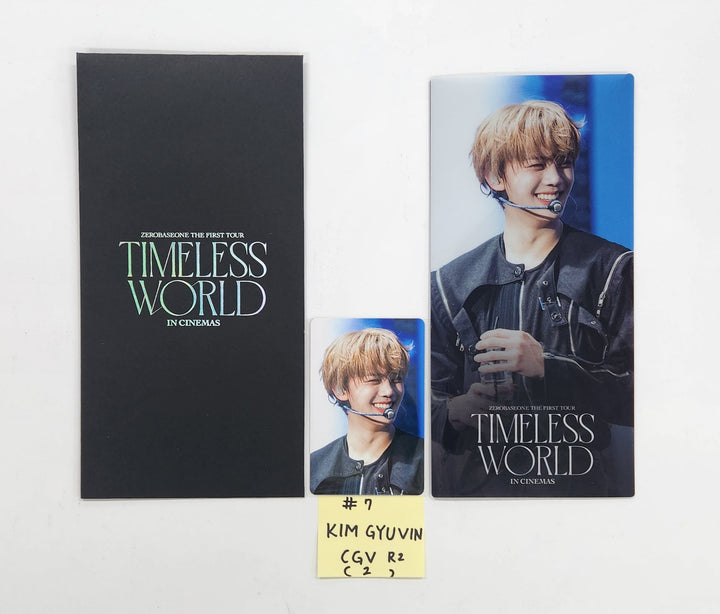 ZeroBaseOne (ZB1) The First Tour [TIMELESS WORLD] in Cinemas - CGV Event Ticket Holder + Photocard [25.3.19]