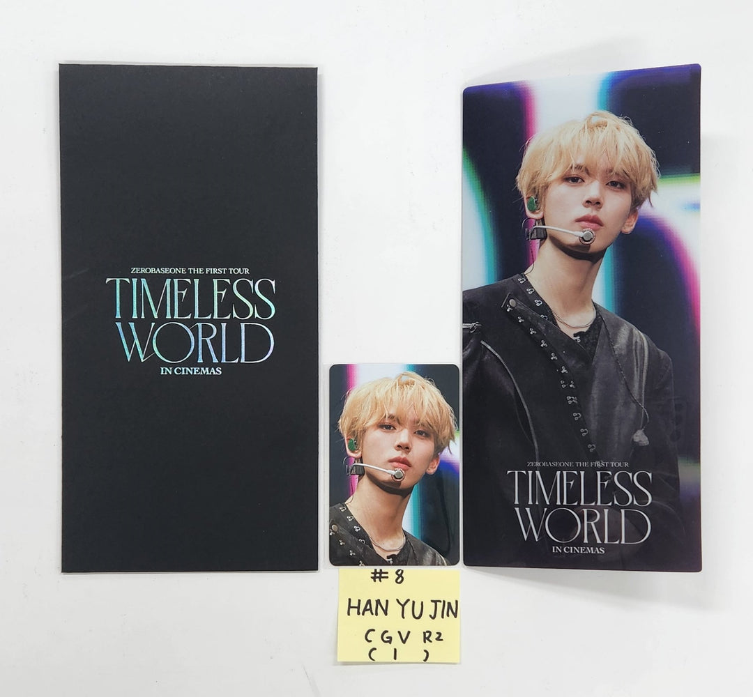 ZeroBaseOne (ZB1) The First Tour [TIMELESS WORLD] in Cinemas - CGV Event Ticket Holder + Photocard [25.3.19]