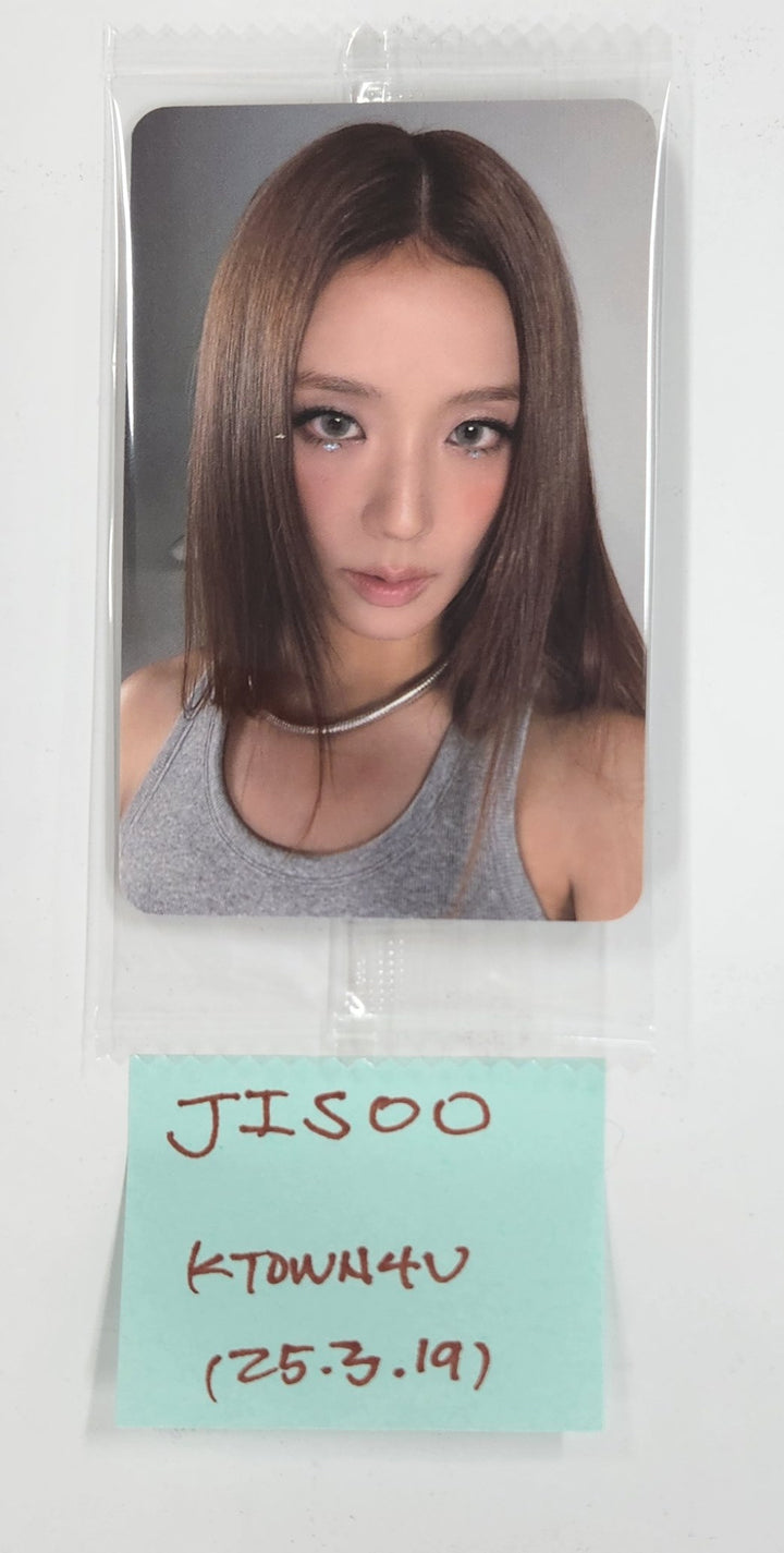 JISOO (Of Black Pink) "AMORTAGE" - Ktown4U Special Gift Photocard Round 3 [25.3.19]