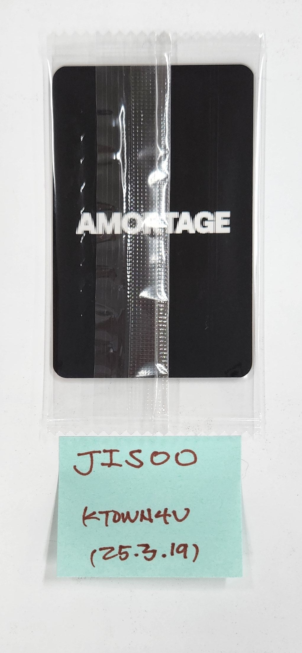 JISOO (Of Black Pink) "AMORTAGE" - Ktown4U Special Gift Photocard Round 3 [25.3.19]