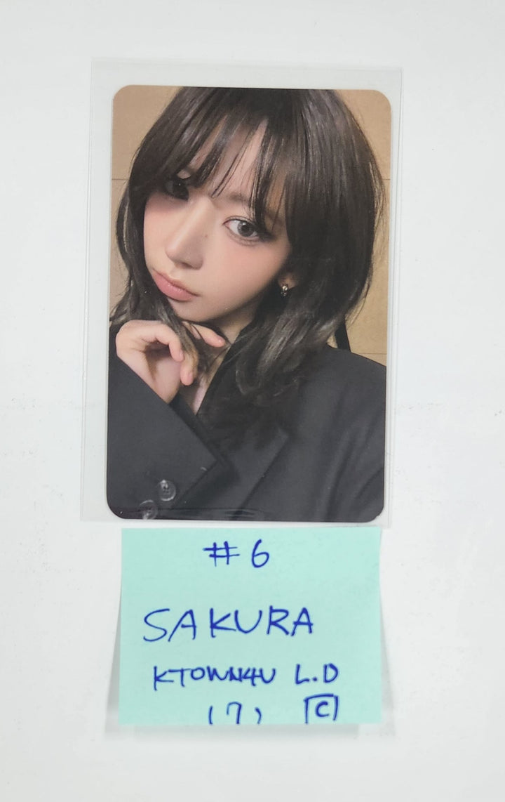 Le Sserafim "Hot" - Ktown4U Lucky Draw & Drink Event Photocard [25.3.19]