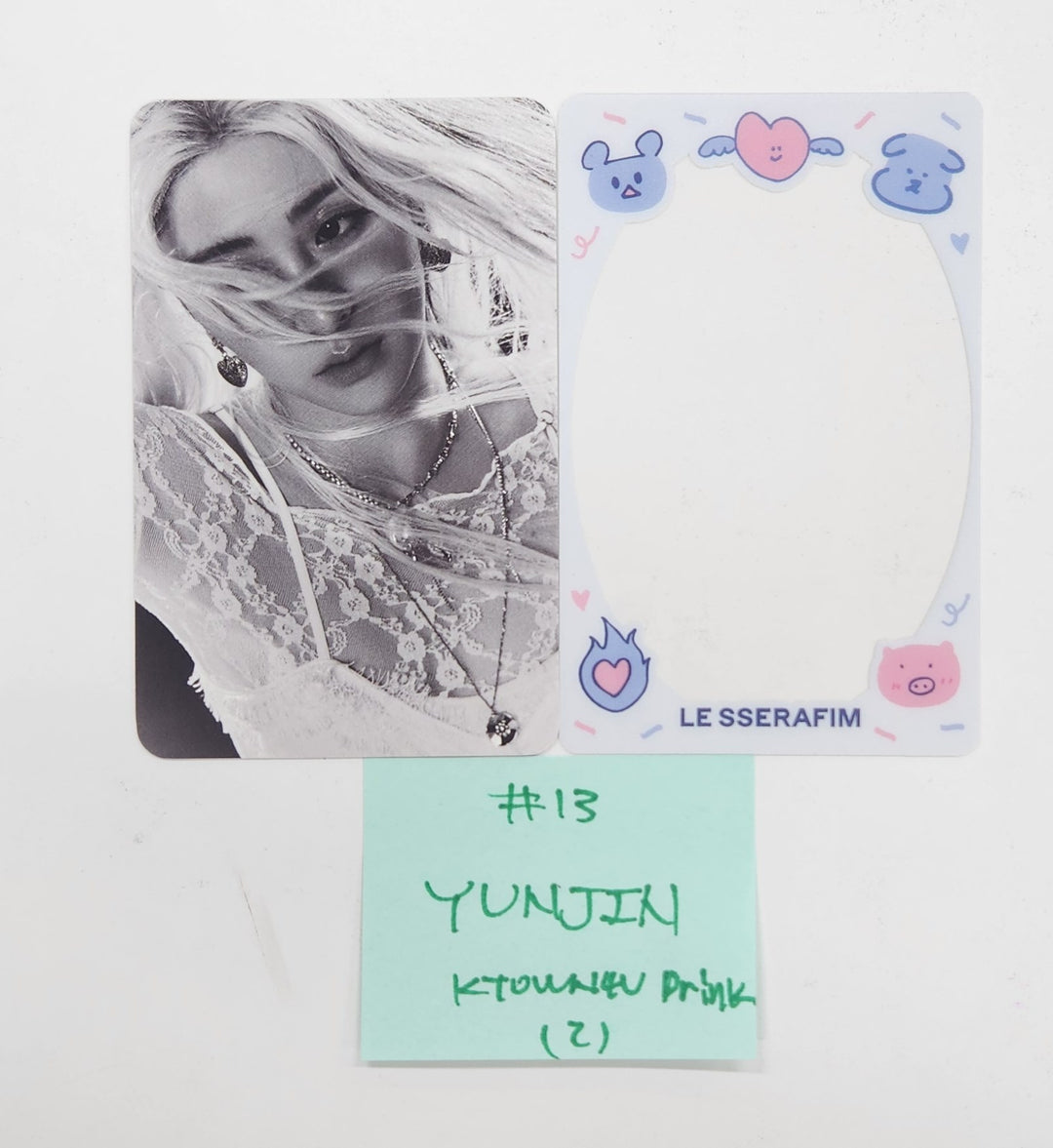 Le Sserafim "Hot" - Ktown4U Lucky Draw & Drink Event Photocard [25.3.19]