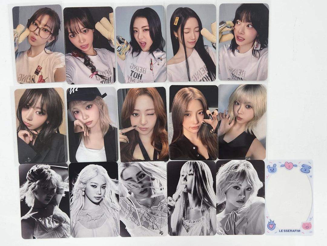 Le Sserafim "Hot" - Ktown4U Lucky Draw & Drink Event Photocard [25.3.19]