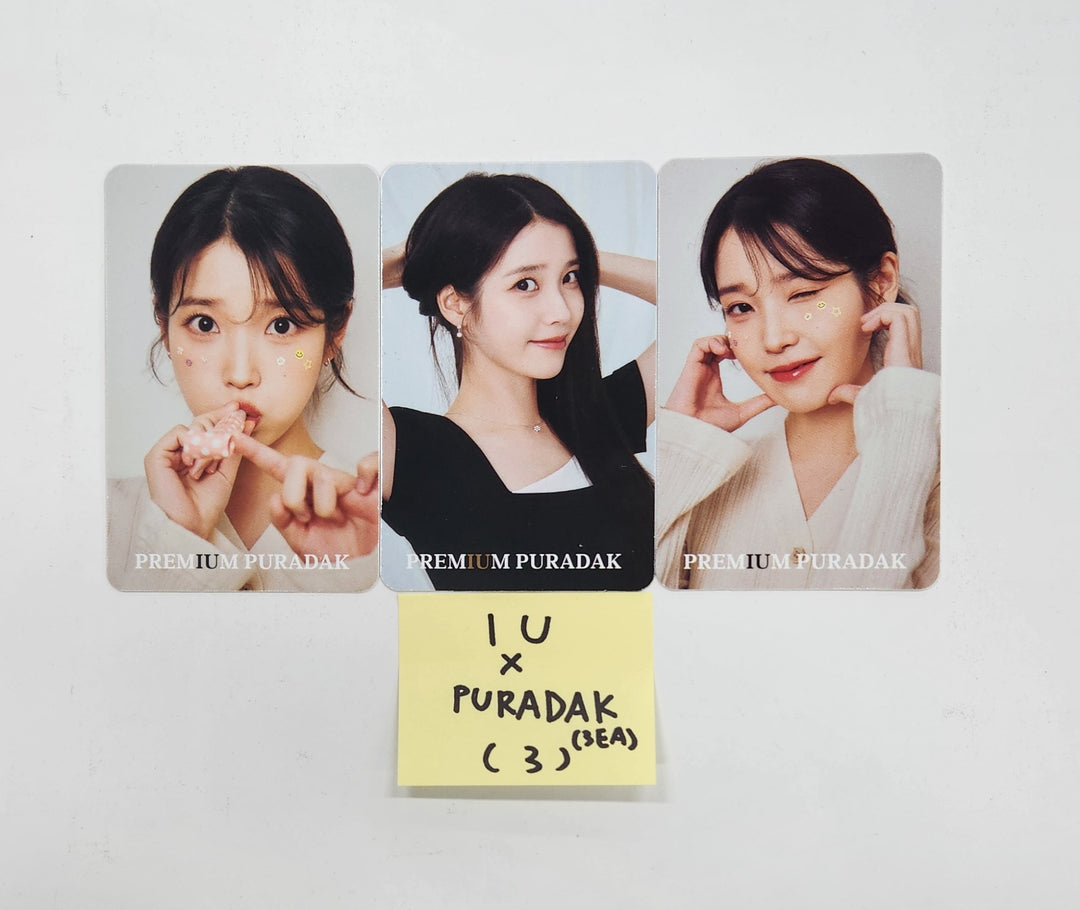 IU X PURADAK - Event PVC Photocards Set (3EA) [25.3.19]