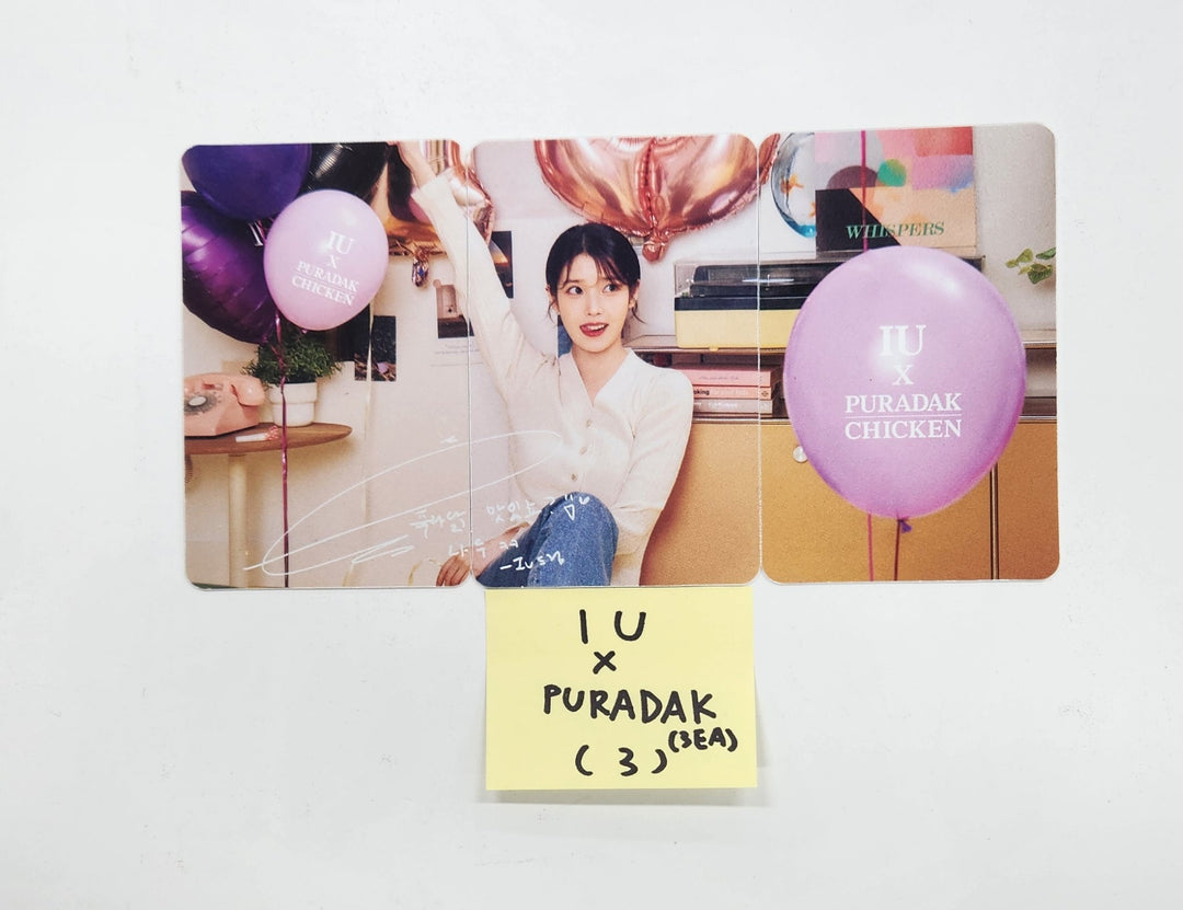 IU X PURADAK - Event PVC Photocards Set (3EA) [25.3.19]