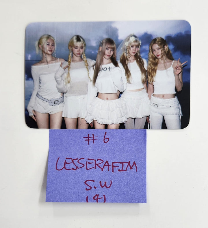 Le Sserafim "Hot" - Soundwave Pre-Order Benefit Photocard, Mini Poster [Photobook, Compact, Weverse Album Ver.] [25.3.20]