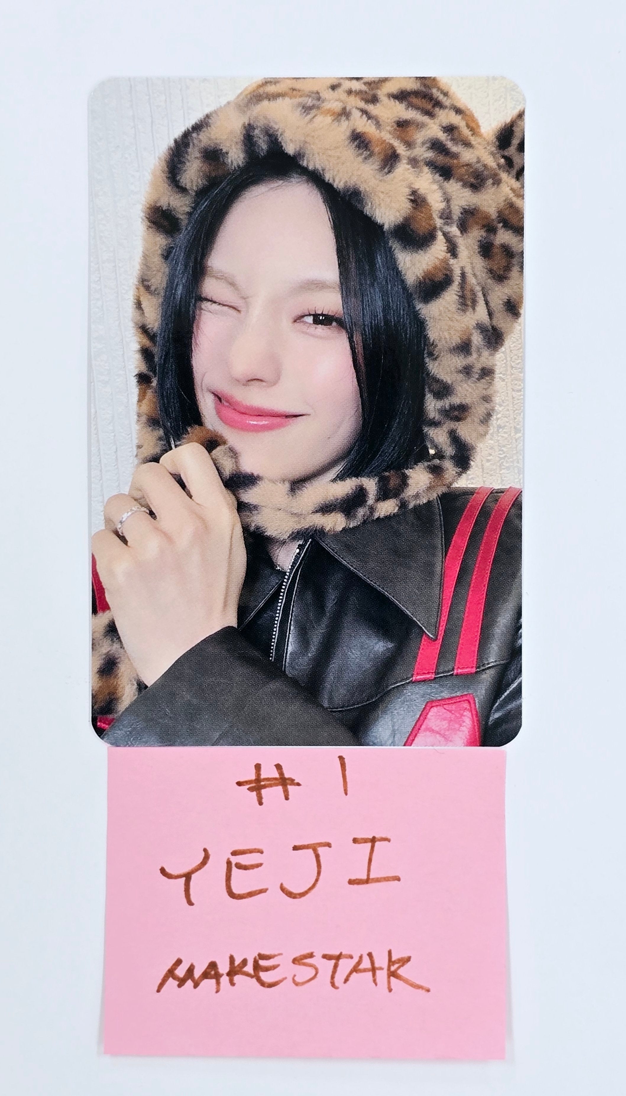 ITZY イェジ　YEJI AIR　makestar 特典　3枚セット YEJI ITZY AIR DEBUT SOLO POB JYPSHOP MAKESTAR SOUNDWAVE BDM