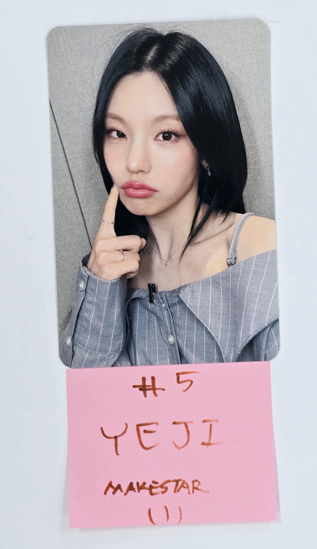 YEJI (Of ITZY) "Air" - Makestar Pre-Order Benefit Photocard [25.3.21]