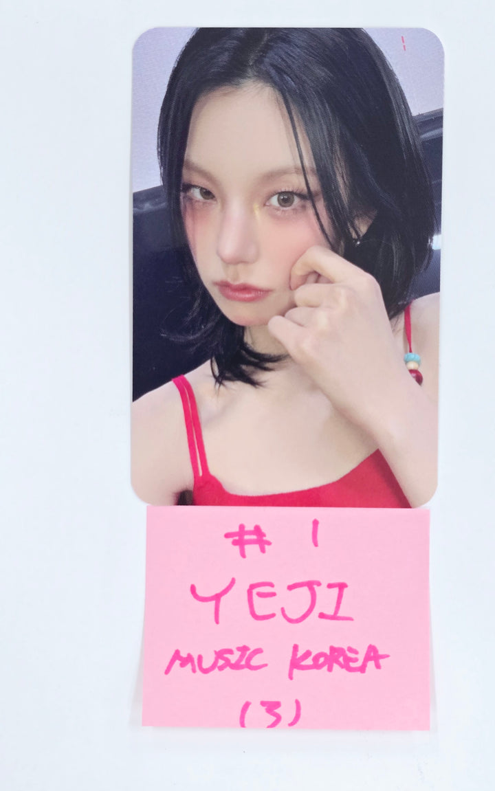 YEJI (Of ITZY) "Air" - Music Korea Pre-Order Benefit Photocard [25.3.21]