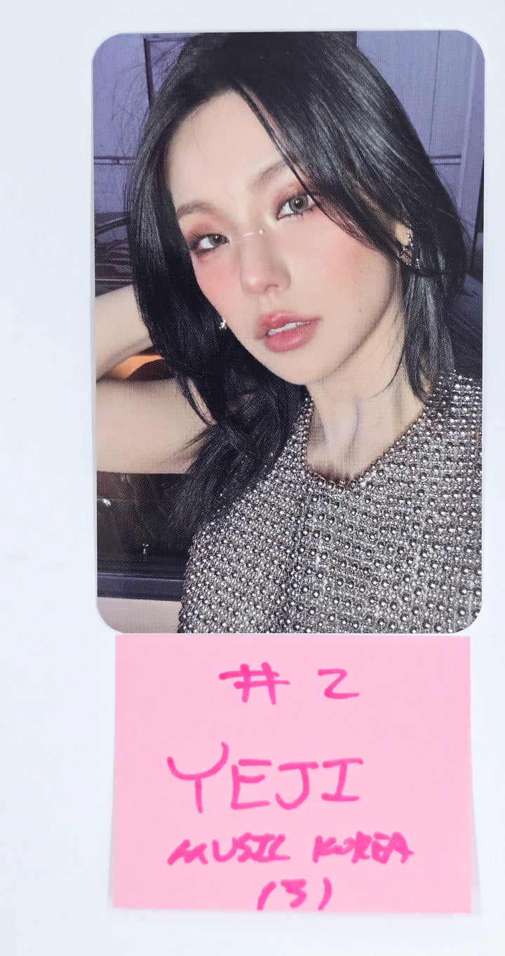 YEJI (Of ITZY) "Air" - Music Korea Pre-Order Benefit Photocard [25.3.21]