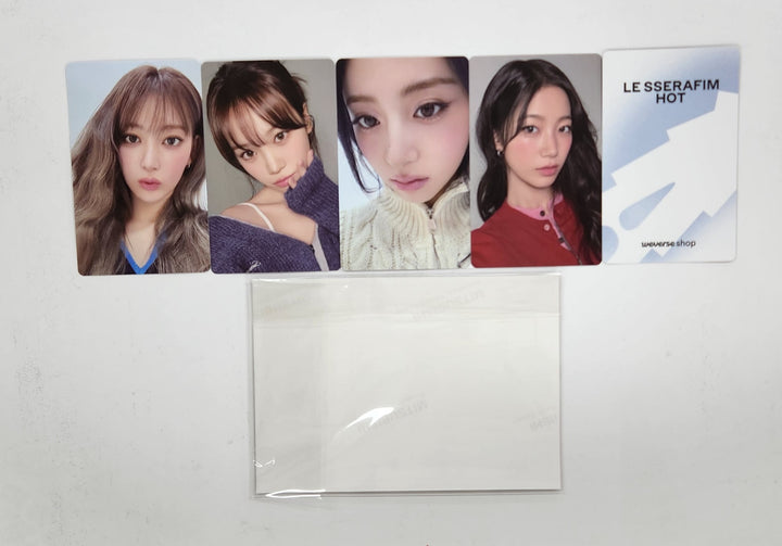 Le Sserafim "Hot" - Weverse Shop Pre-Order Benefit Photocard, 4 x 6 Photo [Tincase Ver.] [25.3.21]