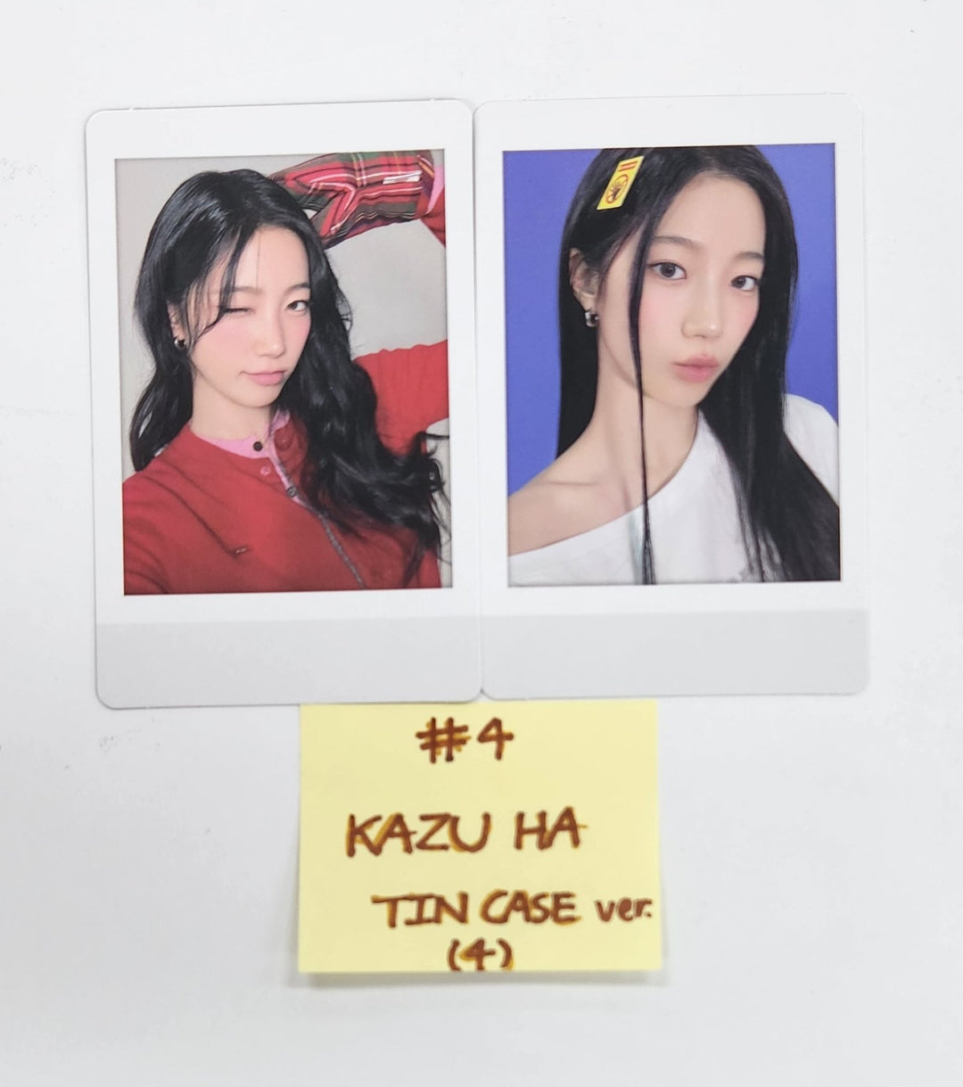 Le Sserafim "Hot" - Official Photocards Set (2EA) [Tincase Ver.] [25.3.21]