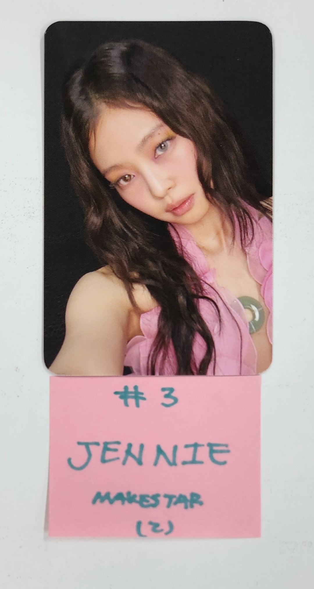 Jennie (Of Black Pink) "Mantra" - [Apple Music, Makestar, Everline] Pre-Order Benefit Photocard [25.3.21]