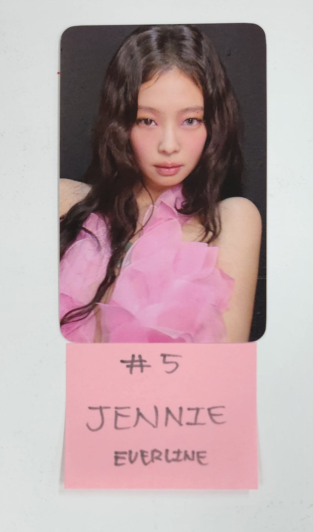 Jennie (Of Black Pink) "Mantra" - [Apple Music, Makestar, Everline] Pre-Order Benefit Photocard [25.3.21]