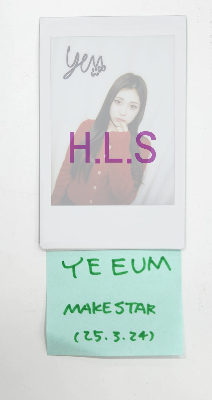 YEEUM (Of ODD YOUTH) "Best Friendz" - Hand Autographed(Signed) Polaroid [25.3.24]