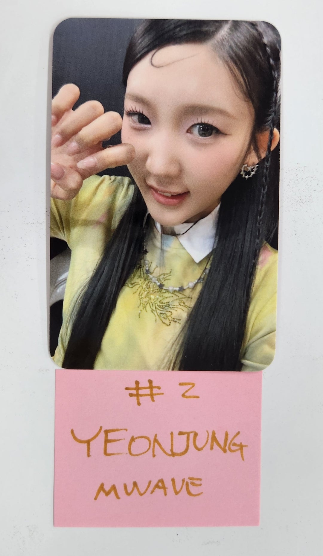 YOUNG POSSE "COLD" - MWAVE Signing Album Event Photocard  [25.3.25]