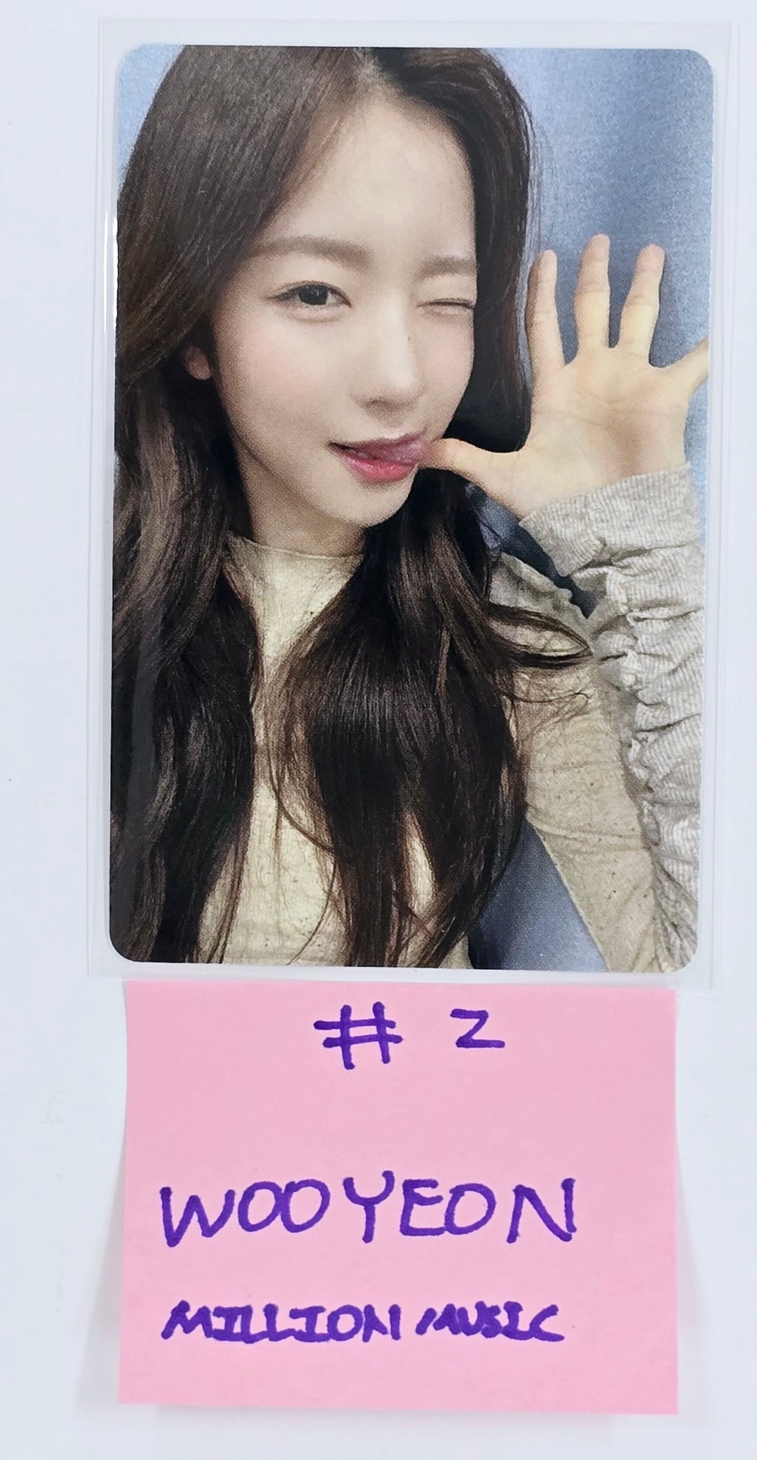 Wooah "Unframed" - Million Music Fansign Event Photocard Round 2 [25.3.25]