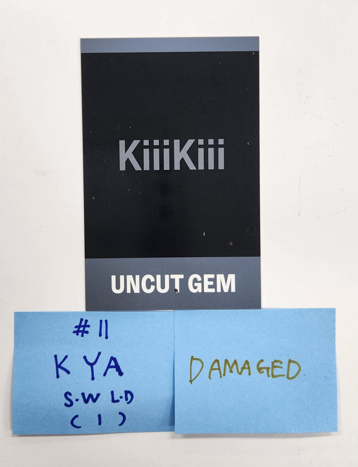 KiiiKiii "UNCUT GEM" - Soundwave Lucky Draw Event Photocard [25.4.7]