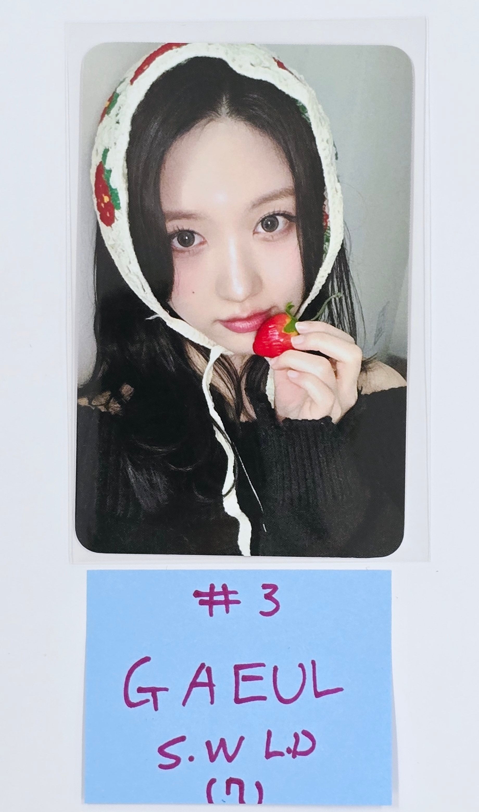 IVE Be Alright Sony Music Lucky Draw Wonyoung