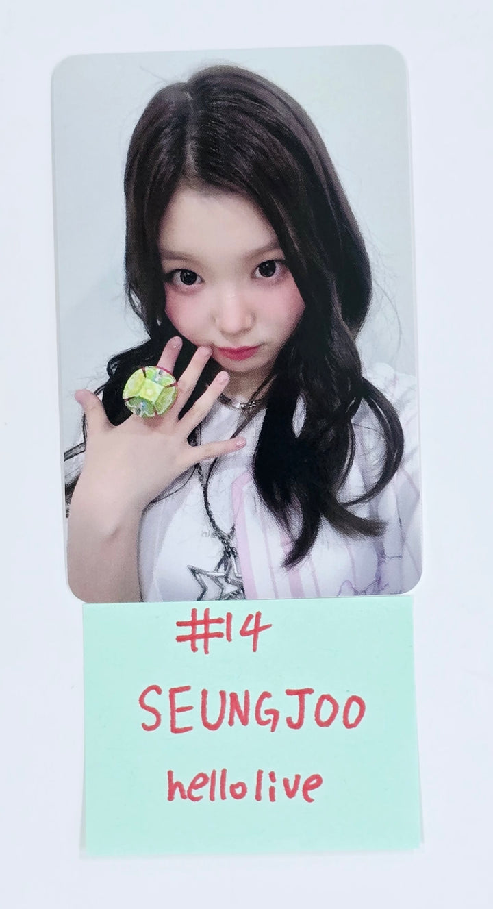 SAY MY NAME "SAY MY NAME" - Hello Live Fansign Event Photocard Round 3 [25.4.14]