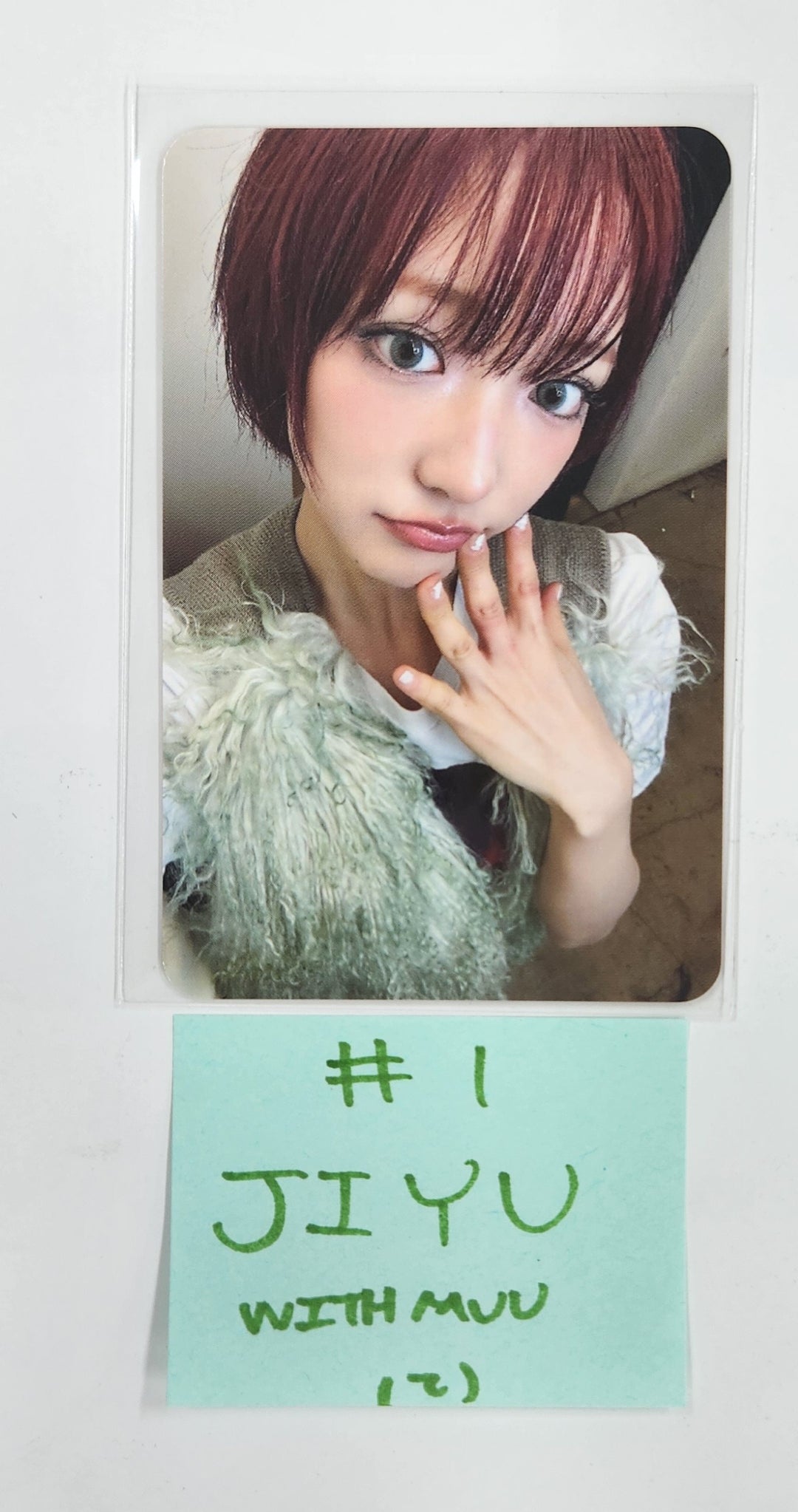 KiiiKiii "UNCUT GEM" - Withmuu Fansign Event Photocard [DIGGING Ver.] [25.4.14]
