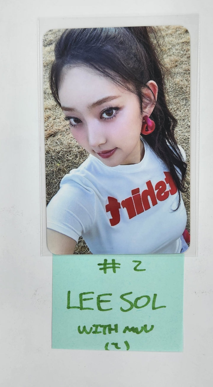 KiiiKiii "UNCUT GEM" - Withmuu Fansign Event Photocard [DIGGING Ver.] [25.4.14]