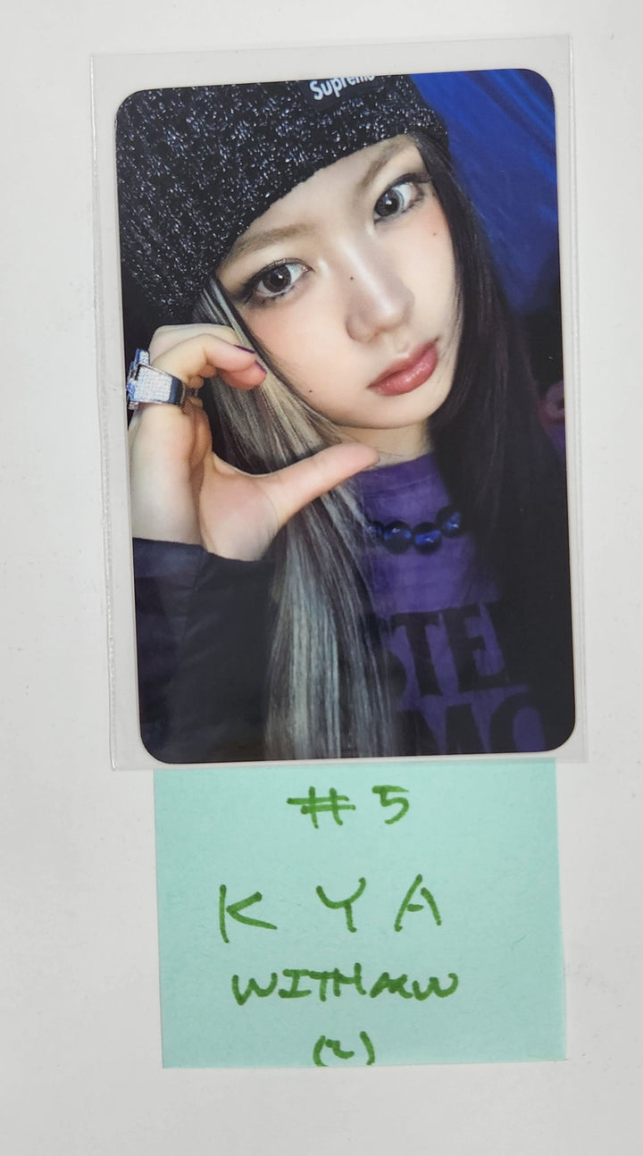 KiiiKiii "UNCUT GEM" - Withmuu Fansign Event Photocard [DIGGING Ver.] [25.4.14]
