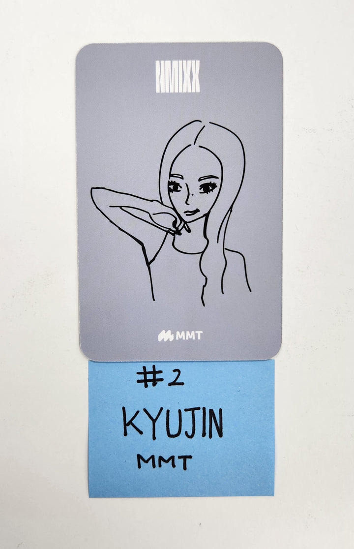 HAEWON& KYUJIN (Of NMIXX) "Fe3O4: FORWARD" - Hand Autographed(Signed) Photocard [25.04.15]