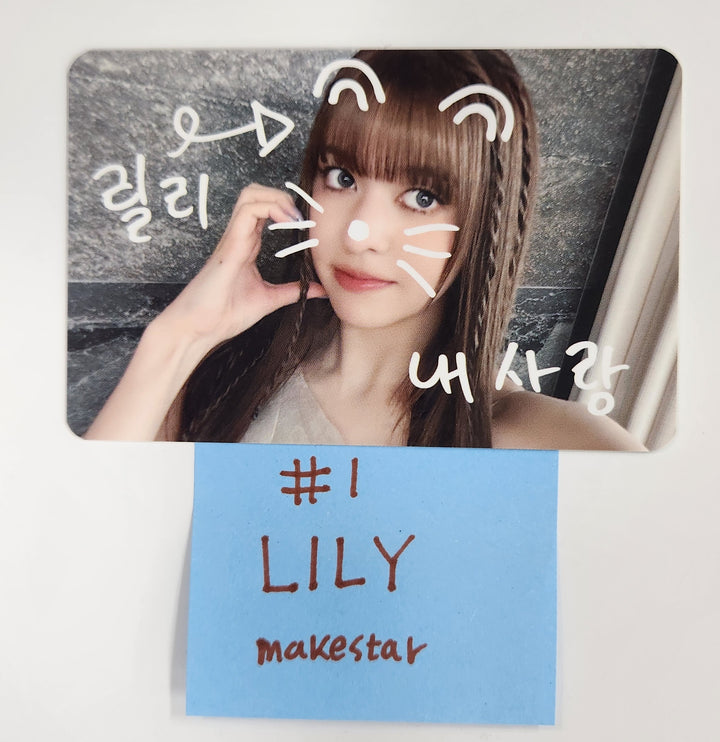 NMIXX "Fe3O4: FORWARD" - Makestar Fansign Event Photocard [25.4.15]