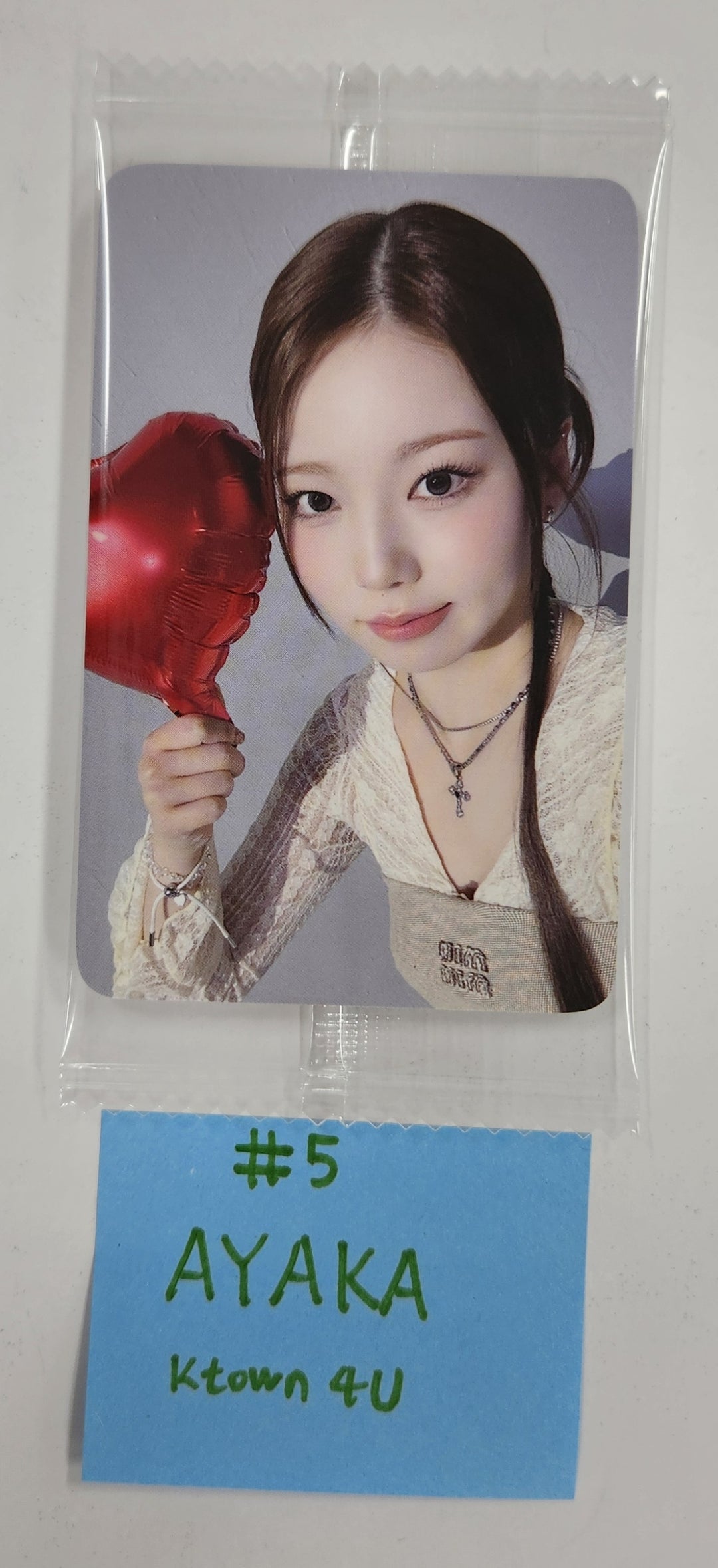 NiziU "LOVE LINE" - Ktown4u Pre-Order Benefit Photocard [25.4.15]